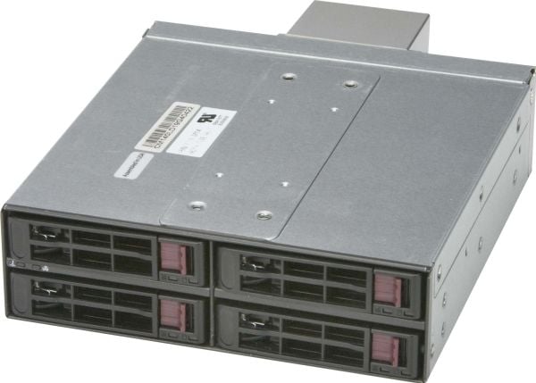 Supermicro Mobile Rack CSE-M14TQC - Lagringskap - 2,5" - svart