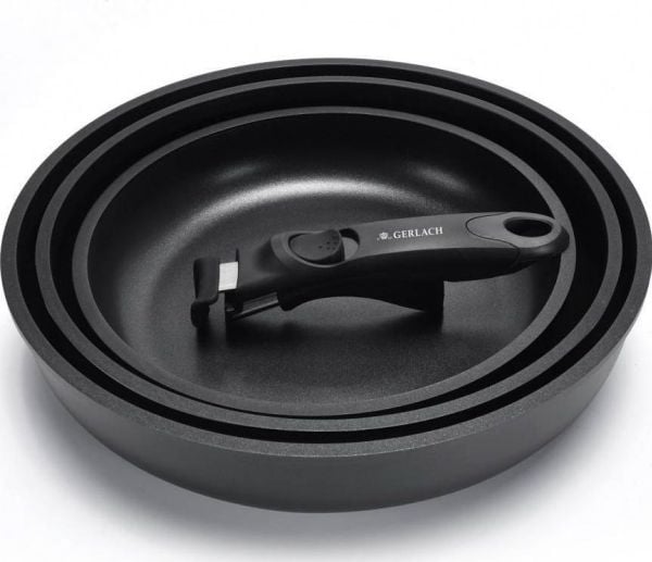 Gerlach-sarja 5 puukkoa 994 M SMART IN GRAPHITE-BLOCK (grafiittilukko)