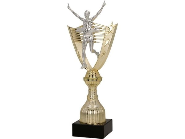 Tryumf pokal i plast, gull (8304C)
