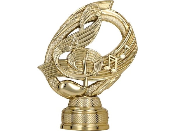Tryumf figur i plast - Musikk (B313/G)
