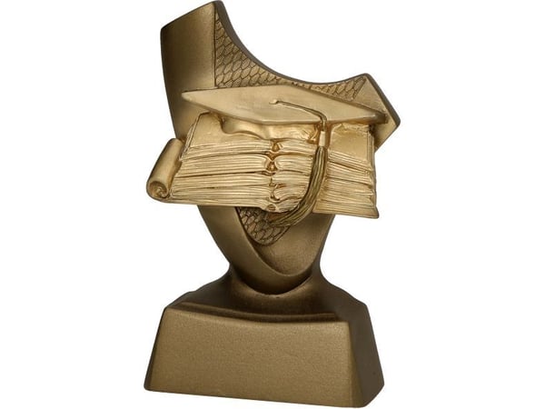 Tryumf støpt figur - skole/utdanning (RP4022)