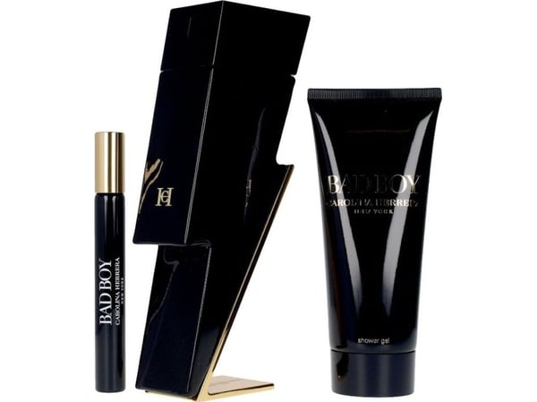 Carolina Herrera Carolina Herrera Bad Boy 100ml eau de toilette + 10ml edt + 100ml dusjsåpe