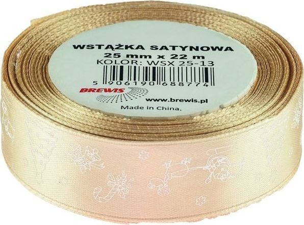 BREWIS Joulun satiininauha 25mm x 22m väri 13 Brewis