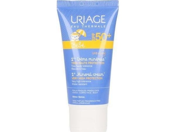 Uriage Bebe 1st Mineral Cream SPF50+ - - 50 ml