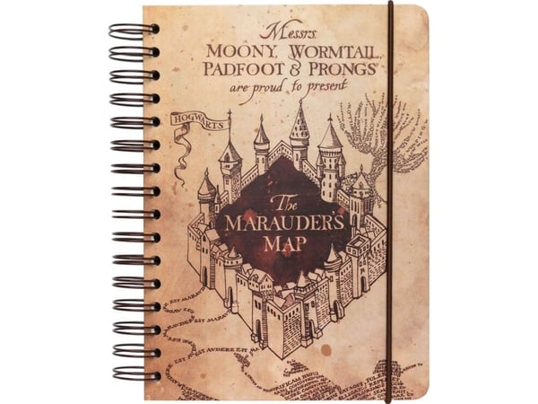 Grupoerik KOLONOTES HARRY POTTER HUNCWOTS KARTTAKIRJA