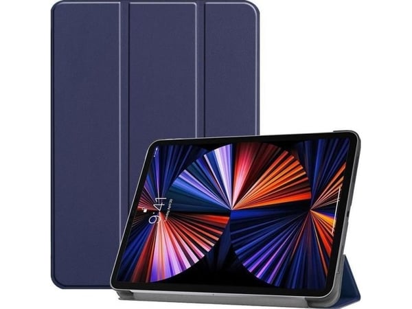 CoreParts - Vikbart fodral för surfplatta - tri-fold, built-in S Pen holder, auto-wake function - termoplastisk polyuretan (TPU) - transparent, sky...