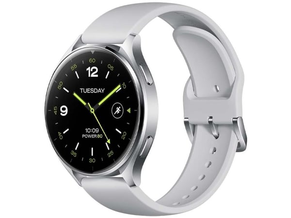Xiaomi Watch 2 - Smartklokke med stropp - håndleddstørrelse: 140-210 mm - display 1.43" - 32 GB - Bluetooth, Wi-Fi - 36.8 g - titangrå