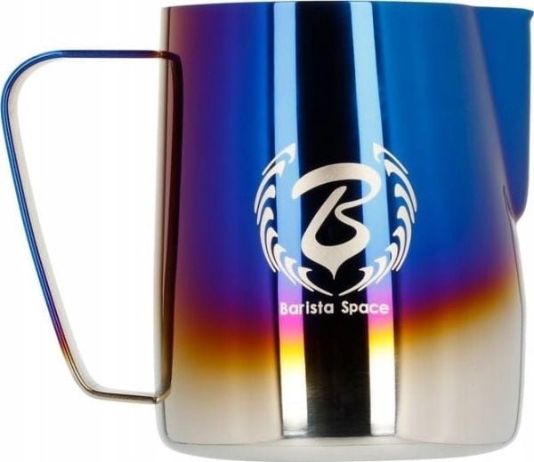 Barista Space - 600 ml Half Mėlyna maitokannu (puolikas) Barista Space - 600 ml Half Mėlyna maitokannu (puolikas)