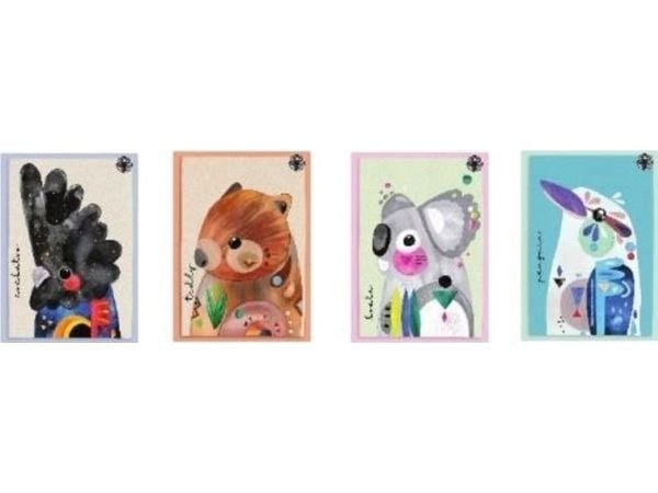 Make Notebooks A5/32K plain O! Zoo (10 stk)