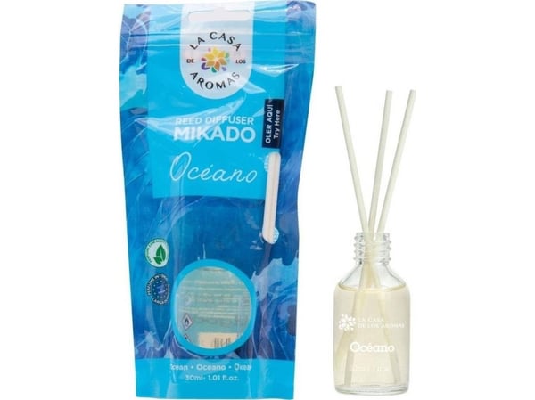 LA CASA DE LOS AROMAS_Reed Diffuser Mikado Travel Ocean duftpinner 30ml