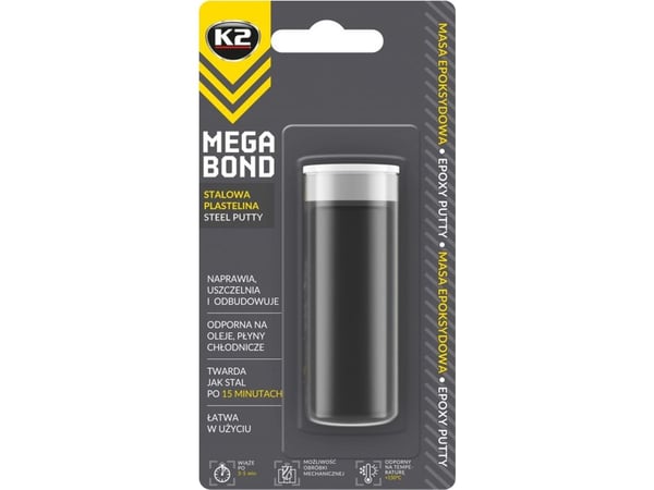 K2 STÅL PLASTISIN-EPOXYD MEGA BOND 40G