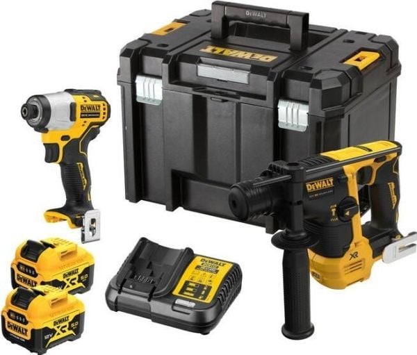 DEWALT COMBO-kit 18V DCK2104P2T (DCH072, DCF801) 2x5,0Ah TSTAK
