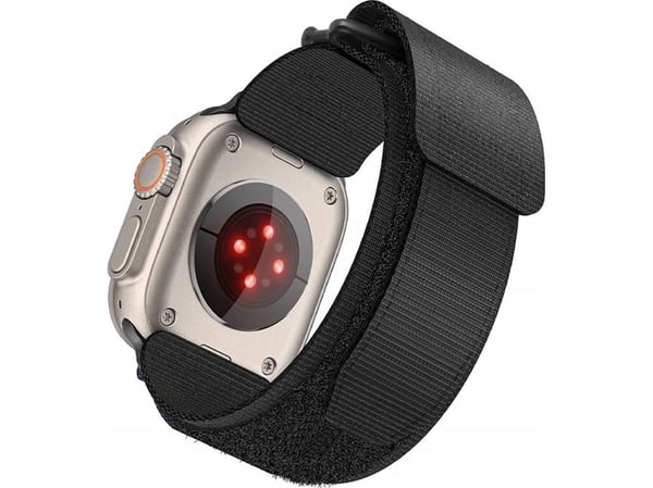 ForCell F-DESIGN FA05 nylonreim til APPLE Watch 38/40/41 mm svart