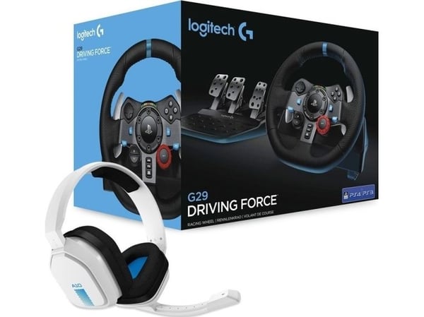 Logitech G - Ohjauspyörä ja poljinsarja