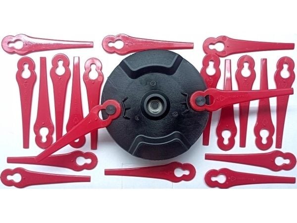 Dedra trimmerhode med plastkniver 20 stk.