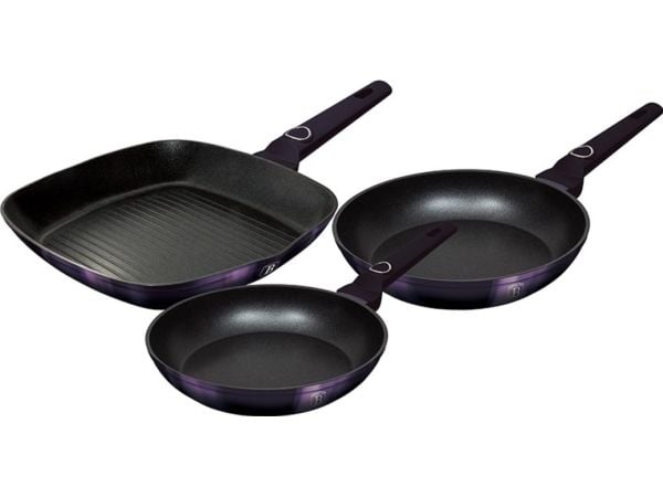 Berlinger Haus stekpannset med titanbeläggning PURPLE ECLIPSE BH-7104