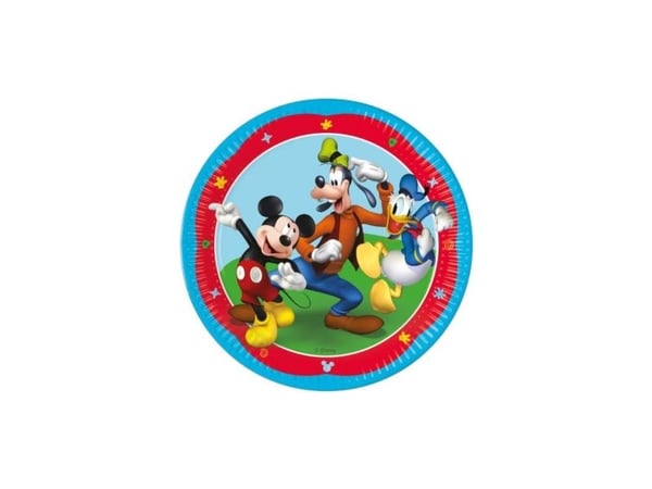Mickey Mouse paptallerkner, 23 cm