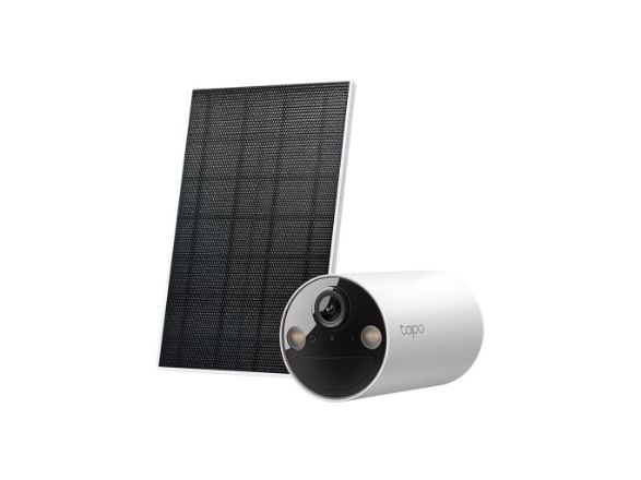 TP-Link Tapo C410-sett, IP-sikkerhetskamera, utendørs, trådløs, CE, FCC, DOE, CEC, RCM, KC, NCC, BSMI, NTRA, IP65, tak/vegg, hvit