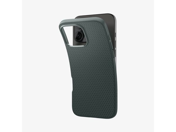 Spigen Liquid Air, Suojus, Apple, iPhone 16 Pro, 16 cm (6.3"), Vihreä