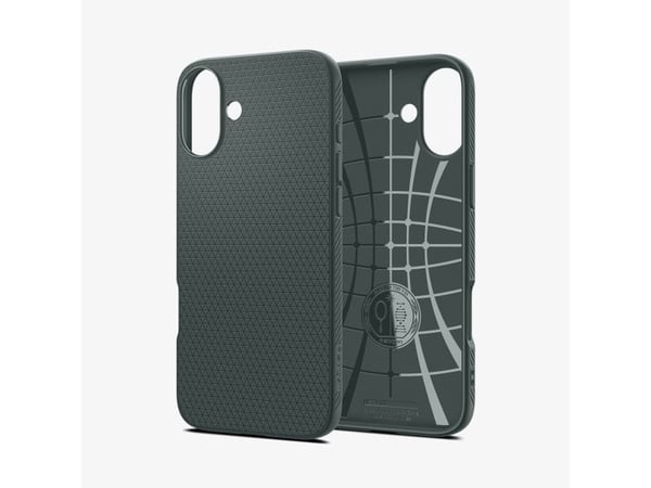 Spigen Liquid Air, Suojus, Apple, iPhone 16, 15,5 cm (6.1"), Vihreä