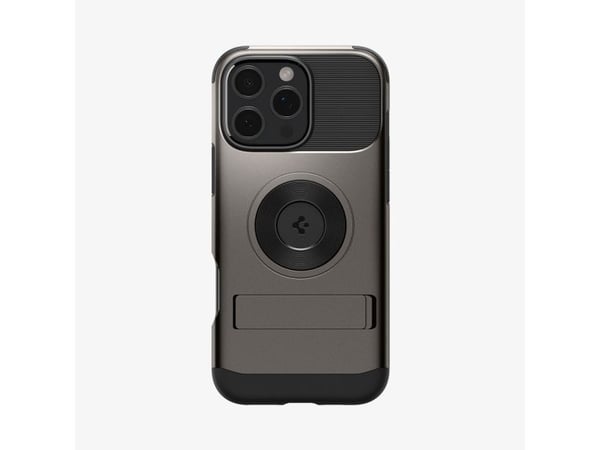 Spigen Slim Armor (MagFit), Etui, Apple, iPhone 16 Pro, 16 cm (6.3"), Grå