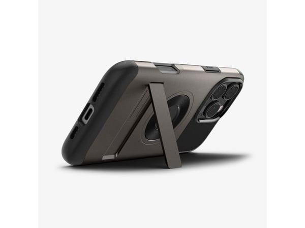 Spigen Slim Armor (MagFit), Etui, Apple, iPhone 16 Pro, 16 cm (6.3"), Grå