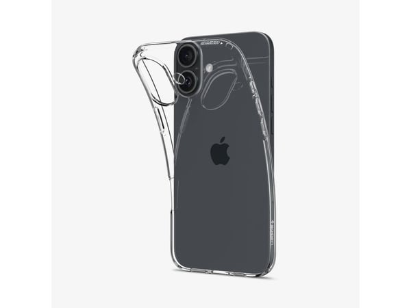 Spigen Liquid Air, Suojus, Apple, iPhone 16, 15,5 cm (6.1"), Läpinäkyvä