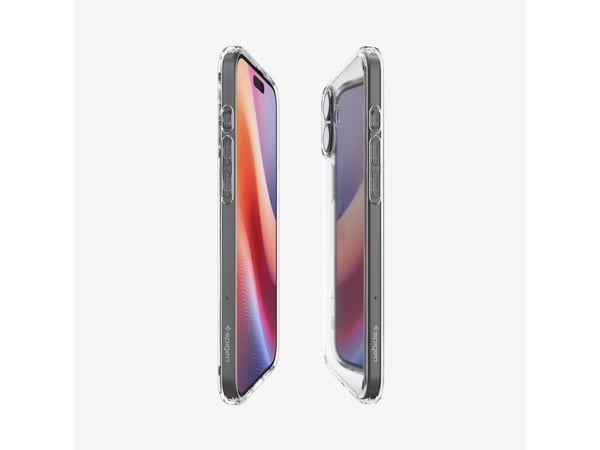 Spigen Ultra Hybrid, Suojus, Apple, iPhone 16, 15,5 cm (6.1"), Läpinäkyvä