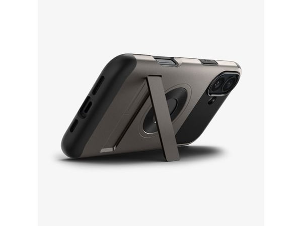 Spigen Slim Armor (MagFit), kansi, Apple, iPhone 16, 15,5 cm (6,1"), harmaa