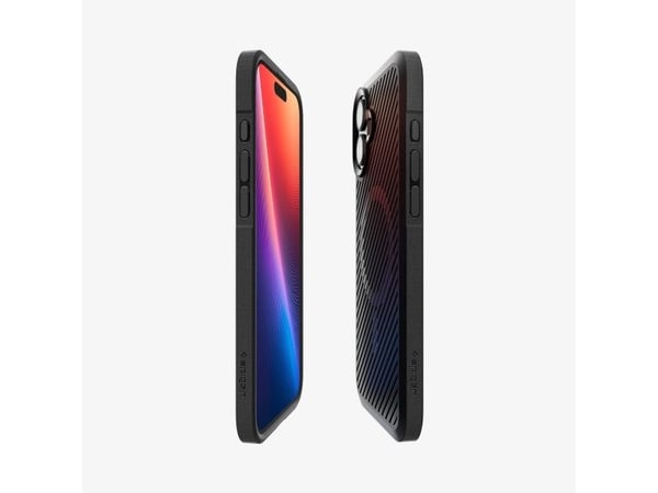 Spigen Core Armor (MagFit), Suojus, Apple, iPhone 16, 15,5 cm (6.1"), musta