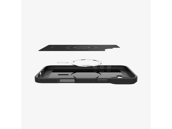 Spigen Core Armor (MagFit), Suojus, Apple, iPhone 16, 15,5 cm (6.1"), musta