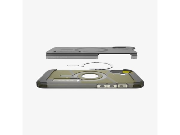 Spigen Tough Armor AI (MagFit), Etui, Apple, iPhone 16, 15,5 cm (6.1"), Svart