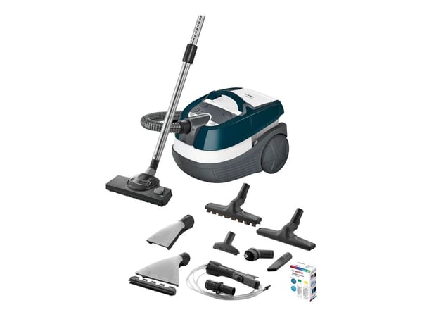 Bosch Serie 4 BWD41720, 1700 W, Tynnyri-imuri, Kuiva ja märkä, Pölypussi, 5 L, EPA