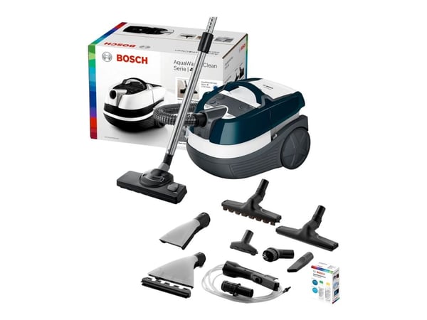 Bosch Serie 4 BWD41720, 1700 W, Tynnyri-imuri, Kuiva ja märkä, Pölypussi, 5 L, EPA