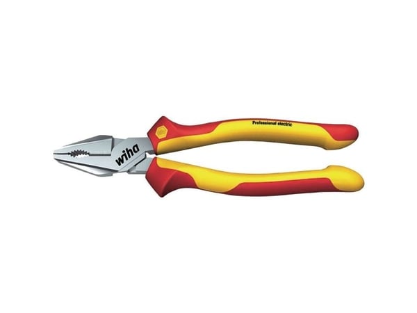 Wiha Z 02 0 06 / Z 02 0 09, Diagonal tang, Sjokkresistent, Stål, Rød, Gult, 225 mm, 22,9 cm (9")