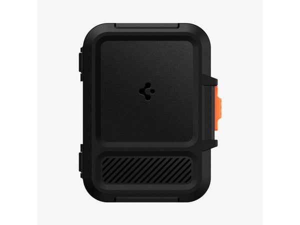 Spigen Lock Fit, Kortholder, Svart, Polykarbonat (PC), Apple, MagSafe Device, 1 stykker
