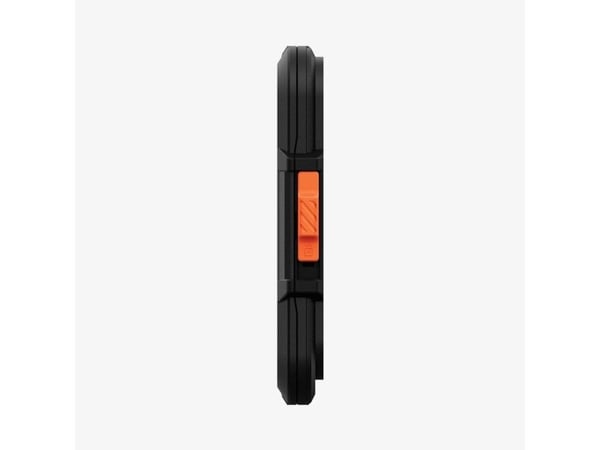 Spigen Lock Fit, Kortholder, Svart, Polykarbonat (PC), Apple, MagSafe Device, 1 stykker