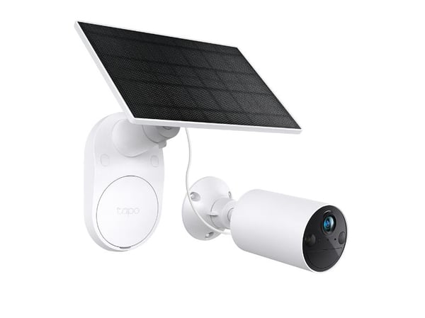 TP-Link Tapo C410-sett, IP-sikkerhetskamera, utendørs, trådløs, CE, FCC, DOE, CEC, RCM, KC, NCC, BSMI, NTRA, IP65, tak/vegg, hvit