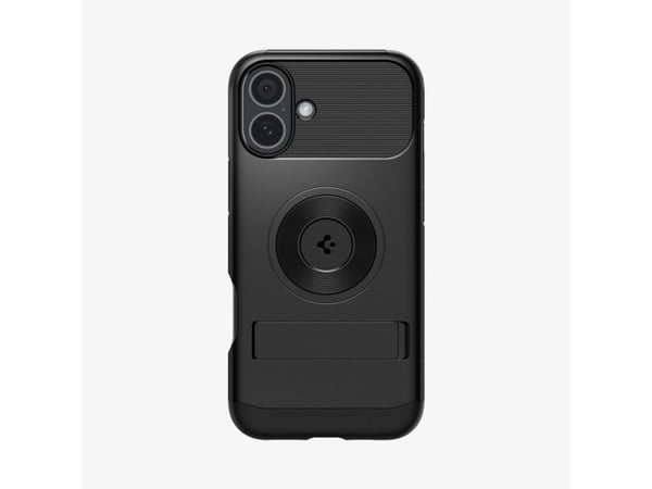 Spigen Slim Armor (MagFit), Suojus, Apple, iPhone 16, 15,5 cm (6.1"), musta