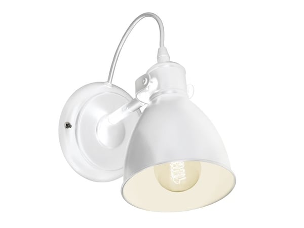 EGLO PRIDDY vegglampe i hvit