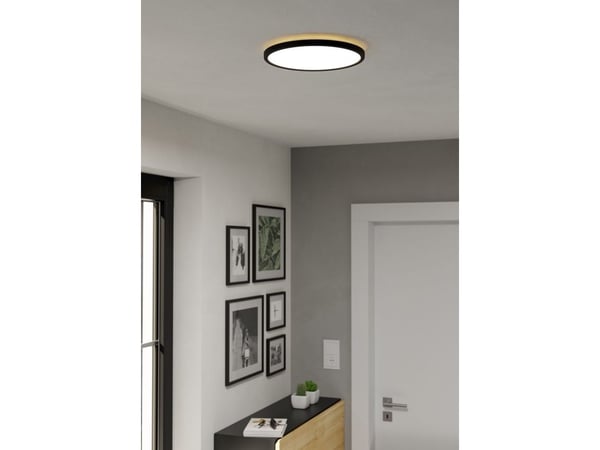EGLO ROVITO, LED, 1750 LM, IP44, Svart