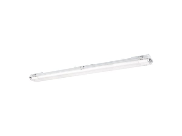 EGLO ECO TUBE-E armatur L1285 2x18W IP65 grå/transparent