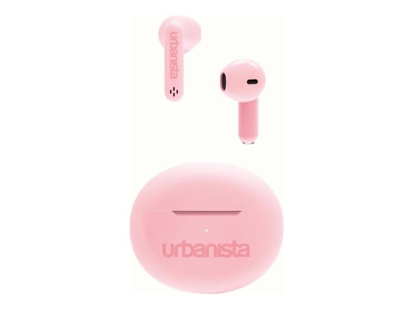 Urbanista Austin - Aidot langattomat kuulokkeet mikrofonilla. - korvassa - Bluetooth - kukkiva vaaleanpunainen