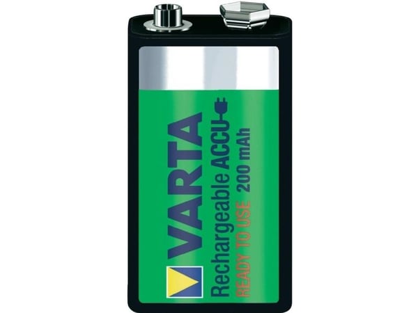 Varta Power Accu - Batteri 9V - NiMH - (ladbare) - 170 mAh