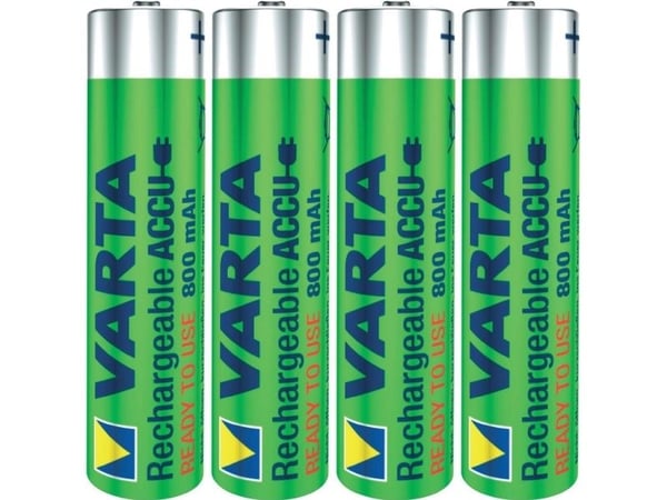 Varta Rechargeable Accu - Batteri 4 x AAA - NiMH - (oppladbart) - 800 mAh