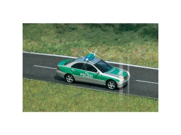 Busch 5630 H0 Mercedes Benz MB C-klasse politibil (Busch)