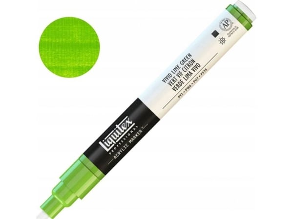 Paint Marker Fin Vivid Lime Green 740