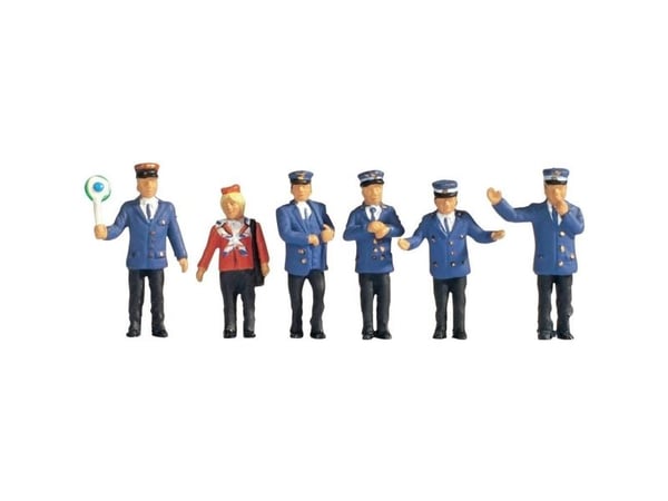 NOCH German Railway Officials, HO (1:87), Flerfarget