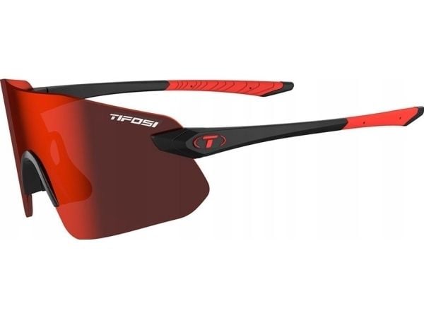 TIFOSI Silmälasit TIFOSI VOGEL SL mattamusta (1 lasi Smoke Red 15.4% valonläpäisy) (UUTUUS!)