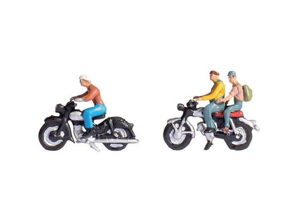NOCH Motorcyclists, HO (1:87), Multifärg